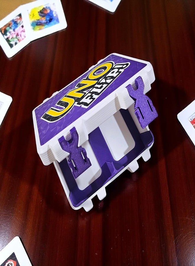 Sentosa UNO Flip Card Game Storage Box with Detachable Tray, Snap-On Locks (Double Deck Storage Box Only) - Image 2
